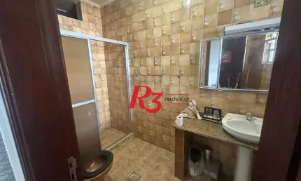 Sala para alugar, 50 m² por r$ 3.000,00/mês - boqueirão - santos/sp
