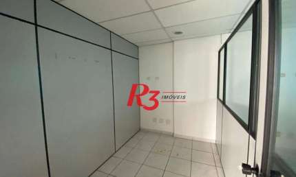 Sala comercial com 5 salas para alugar na Avenida Ana Costa, 59, Vila Mathias, Santos