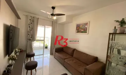 Apartamento com 2 dormitórios à venda, 72 m² por R$ 795.000,00 - Embaré - Santos/SP