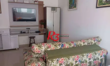 Kitnet, 36 m² - venda por R$ 330.000,00 ou aluguel por R$ 3.000,00/mês - Gonzaga - Santos/SP
