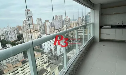 Apartamento com 2 dormitórios para alugar, 65 m² por R$ 8.000,00/mês - Vila Rica - Santos/SP
