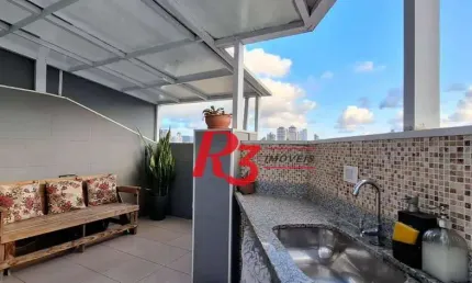 Apartamento à venda, 88 m² por r$ 750.000,00 - aparecida - santos/sp