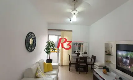 Apartamento com 1 dormitório à venda, 50 m² por R$ 430.000,00 - José Menino - Santos/SP