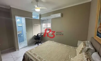 Apartamento com 2 dormitórios à venda, 46 m² por R$ 450.000,00 - José Menino - Santos/SP