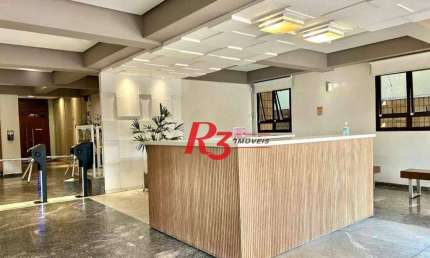 Sala, 135 m² - venda por R$ 840.000,00 ou aluguel por R$ 5.900,00/mês - Gonzaga - Santos/SP