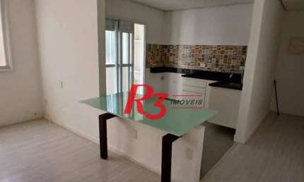 Apartamento com 2 dormitórios para alugar, 70 m² por R$ 4.294,00/mês - Embaré - Santos/SP