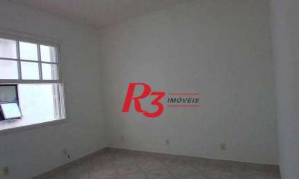 Kitnet com 1 dormitório para alugar, 40 m² por R$ 3.000,00/mês - Boqueirão - Santos/SP