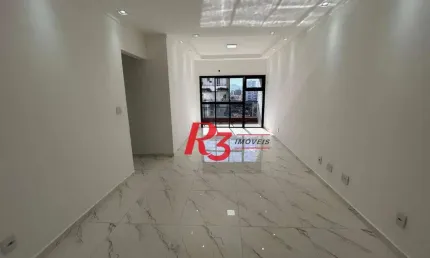 Apartamento à venda, 104 m² por r$ 1.175.000,00 - boqueirão - santos/sp