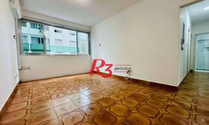 Apartamento com 2 dormitórios para alugar, 79 m² por R$ 4.400,00/mês - Boqueirão - Santos/SP