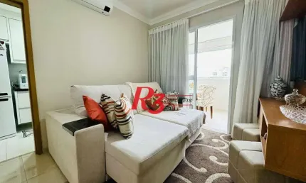 Apartamento à venda, 66 m² por R$ 1.300.000,00 - Boqueirão - Santos/SP