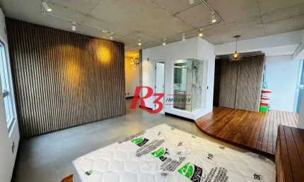 Apartamento com 1 dormitório, 70 m² - venda por R$ 1.150.000,00 ou aluguel por R$ 9.000,00/mês - Embaré - Santos/SP