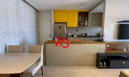 Apartamento com 2 quartos à venda na Rua Santos Dumont, 172, Estuário, Santos
