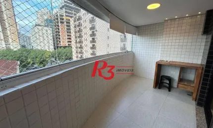 Apartamento com 2 dormitórios à venda, 102 m² por R$ 1.000.000,00 - Pompéia - Santos/SP
