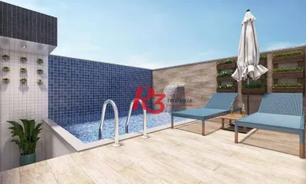 Casa com 4 dormitórios à venda, 198 m² por R$ 1.980.000,00 - Embaré - Santos/SP