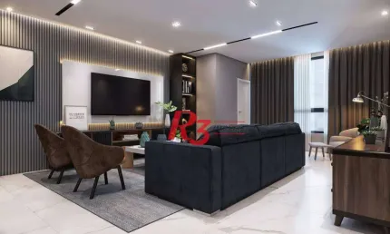 Casa com 4 dormitórios à venda, 198 m² por R$ 1.980.000,00 - Embaré - Santos/SP