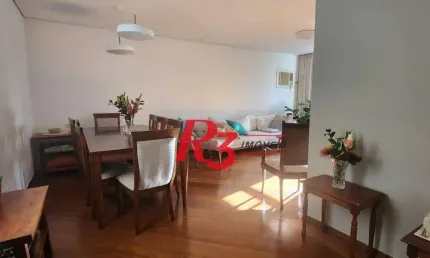 Apartamento com 3 dormitórios à venda, 179 m² por R$ 1.200.000,00 - Ponta da Praia - Santos/SP