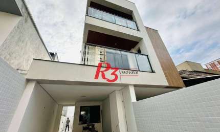 Casa com 3 dormitórios à venda, 206 m² por R$ 1.980.000,00 - Embaré - Santos/SP