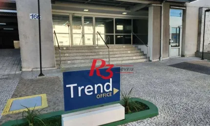 Sala à venda, 42 m² por R$ 330.000,00 - Vila Matias - Santos/SP