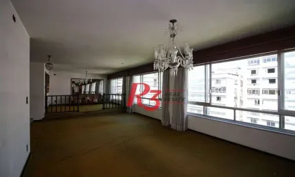 Apartamento com 4 dormitórios à venda, 312 m² por R$ 2.800.000,00 - Boqueirão - Santos/SP
