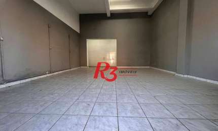Sala comercial para alugar na Rua Doutor Manoel Tourinho, 197, Macuco, Santos