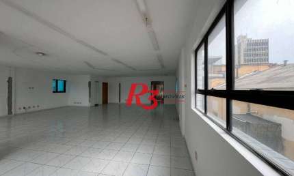 Sala para alugar, 121 m² por R$ 5.000,00 - Vila Matias - Santos/SP