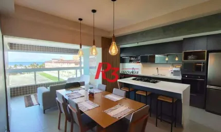 Apartamento com 3 dormitórios à venda, 117 m² por R$ 1.277.000,00 - Boqueirão - Praia Grande/SP