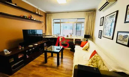 Apartamento com 3 dormitórios à venda, 114 m² por r$ 720.000,00 - josé menino - santos/sp