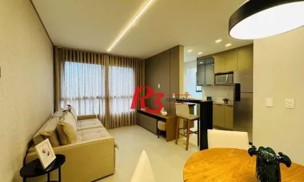 Apartamento à venda, 52 m² por R$ 603.075,00 - Aparecida - Santos/SP