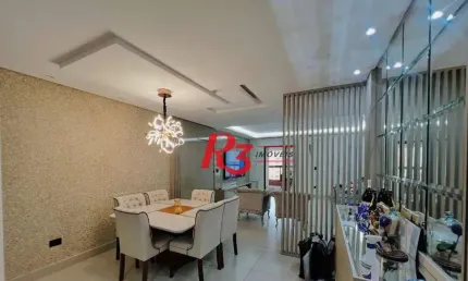 Apartamento com 3 dormitórios à venda, 145 m² por R$ 1.545.000,00 - Vila Guilhermina - Praia Grande/SP