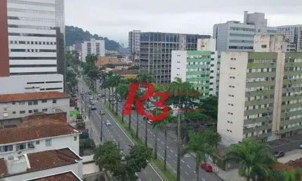 Sala, 64 m² - venda por R$ 640.000,00 ou aluguel por R$ 4.878,00/mês - Campo Grande - Santos/SP