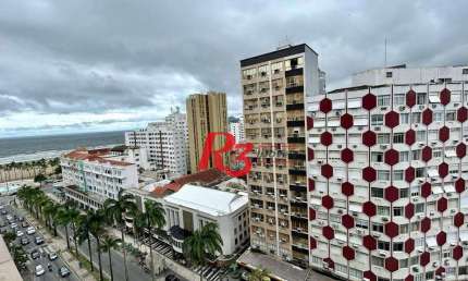 Apartamento com 3 dormitórios à venda, 111 m² por R$ 1.200.000,00 - Gonzaga - Santos/SP