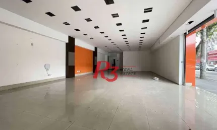 Loja para alugar, 100 m² por R$ 11.808,00/mês - Vila Matias - Santos/SP