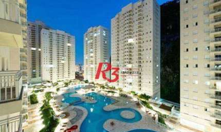 Apartamento com 3 dormitórios à venda, 84 m² por R$ 800.000,00 - Marapé - Santos/SP