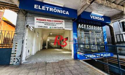 Loja para alugar, 250 m² - Vila Cascatinha - São Vicente/SP
