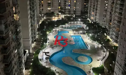 Apartamento à venda, 84 m² por r$ 800.000,00 - marapé - santos/sp