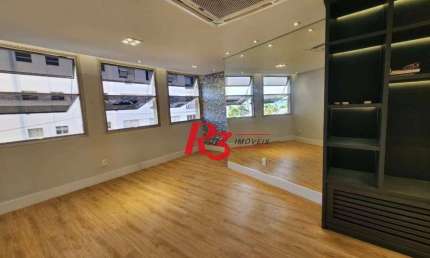 Apartamento com 2 dormitórios à venda, 80 m² por R$ 854.800,00 - Ponta da Praia - Santos/SP