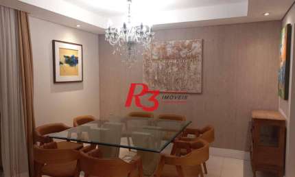 Apartamento com 3 dormitórios para alugar, 132 m² por R$ 9.500,00/mês - Ponta da Praia - Santos/SP