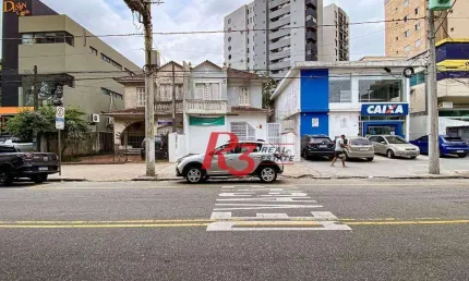 Sobrado, 300 m² - venda por r$ 2.700.000,00 ou aluguel por r$ 16.700,00/mês - gonzaga - santos/sp