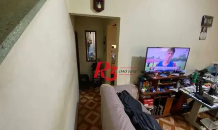 Sobrado com 2 dormitórios à venda, 77 m² por R$ 550.000,00 - Vila Matias - Santos/SP