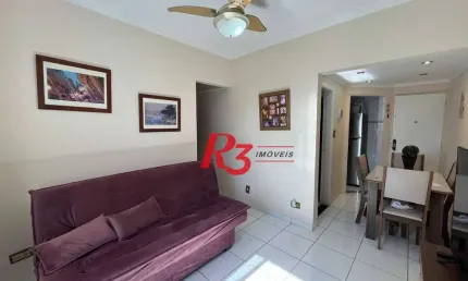 Apartamento à venda, 44 m² por r$ 315.000,00 - josé menino - santos/sp