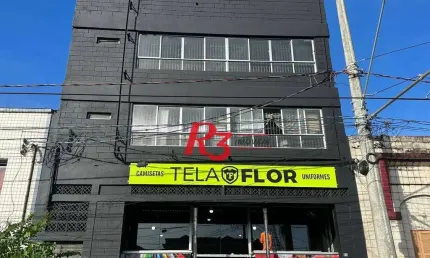 Loja excelente construção na  vila matias - santos/sp