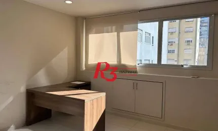 Sala para alugar, 38 m² por R$ 3.716,24/mês - Gonzaga - Santos/SP