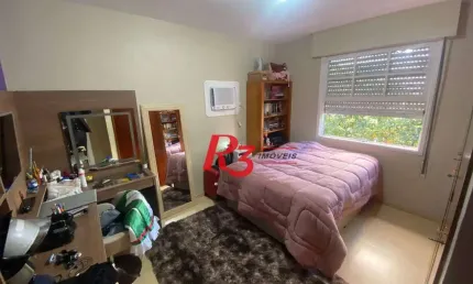 Apartamento com 3 dormitórios à venda, 109 m² por r$ 520.000,00 - gonzaga - santos/sp