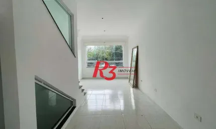 Casa com 3 dormitórios para alugar, 140 m² por R$ 4.600,00/mês - Marapé - Santos/SP