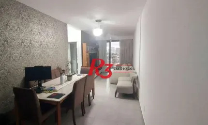 Apartamento com 2 dormitórios à venda, 77 m² por R$ 580.000,00 - Canto do Forte - Praia Grande/SP