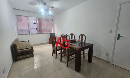 Apartamento com 3 dormitórios para alugar, 104 m² por r$ 5.500,00/mês - embaré - santos/sp