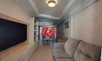 Apartamento à venda por R$ 1.630.000,00 - Gonzaga - Santos/SP