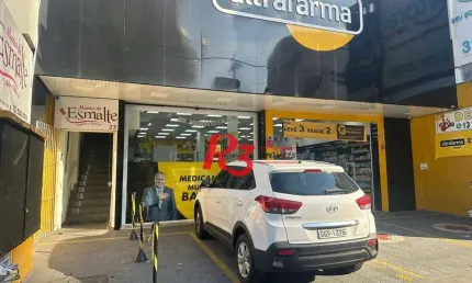 Ponto comercial à venda na Rua Euclides da Cunha, 27, Gonzaga, Santos
