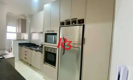 Apartamento com 2 dormitórios à venda, 73 m² por R$ 500.000,00 - Aviação - Praia Grande/SP