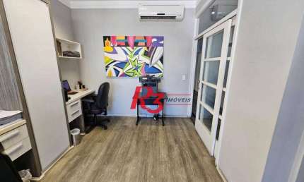 Andar Corporativo à venda, 306 m² por R$ 1.300.000,00 - Vila Matias - Santos/SP